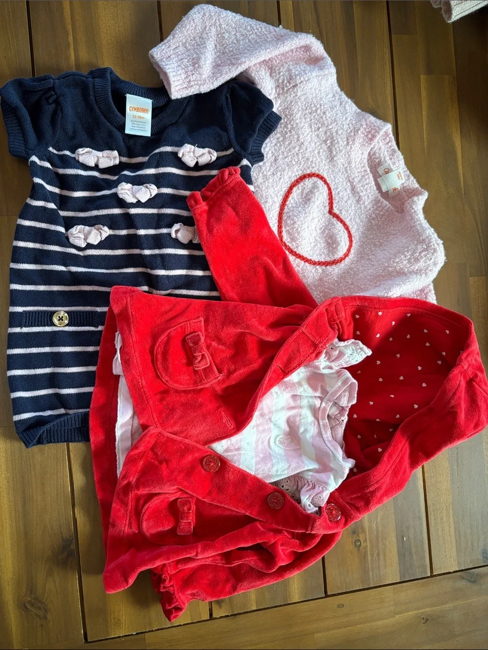 Polo by Ralph Lauren Navy Stripe and Red Hooded Cardigan Kids Matching Set